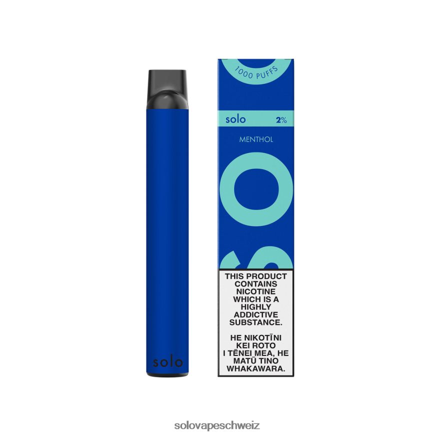 Menthol Solo Einweg-Vapor VXT6N28 | Solo Vape Puffs
