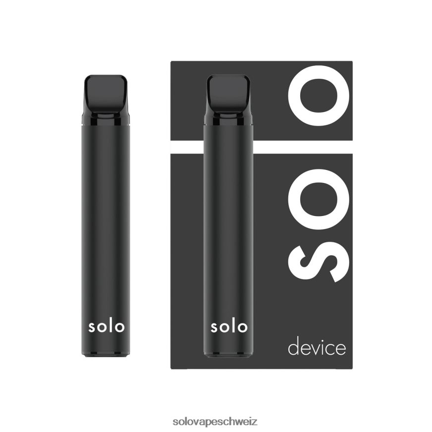 Schwarz Solo Pod-Gerät VXT6N249 | Solo Disposable Vape